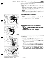 Предварительный просмотр 329 страницы Mitsubishi 3000GT 1994 Workshop Manual