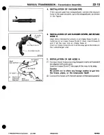 Предварительный просмотр 331 страницы Mitsubishi 3000GT 1994 Workshop Manual