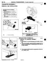 Предварительный просмотр 332 страницы Mitsubishi 3000GT 1994 Workshop Manual