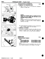 Предварительный просмотр 336 страницы Mitsubishi 3000GT 1994 Workshop Manual