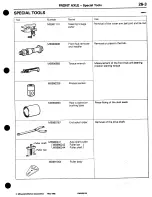 Предварительный просмотр 347 страницы Mitsubishi 3000GT 1994 Workshop Manual