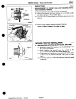 Предварительный просмотр 351 страницы Mitsubishi 3000GT 1994 Workshop Manual