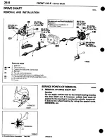 Предварительный просмотр 352 страницы Mitsubishi 3000GT 1994 Workshop Manual