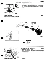 Предварительный просмотр 373 страницы Mitsubishi 3000GT 1994 Workshop Manual