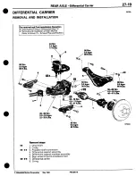 Предварительный просмотр 379 страницы Mitsubishi 3000GT 1994 Workshop Manual