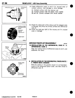 Предварительный просмотр 396 страницы Mitsubishi 3000GT 1994 Workshop Manual