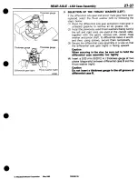 Предварительный просмотр 397 страницы Mitsubishi 3000GT 1994 Workshop Manual