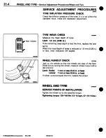 Предварительный просмотр 402 страницы Mitsubishi 3000GT 1994 Workshop Manual