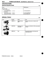 Предварительный просмотр 404 страницы Mitsubishi 3000GT 1994 Workshop Manual