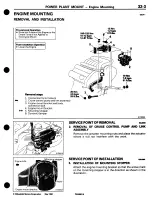 Предварительный просмотр 405 страницы Mitsubishi 3000GT 1994 Workshop Manual