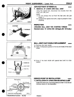 Предварительный просмотр 419 страницы Mitsubishi 3000GT 1994 Workshop Manual