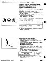 Предварительный просмотр 440 страницы Mitsubishi 3000GT 1994 Workshop Manual