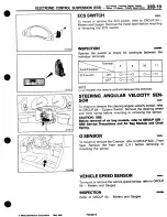 Предварительный просмотр 443 страницы Mitsubishi 3000GT 1994 Workshop Manual