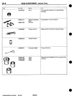 Предварительный просмотр 456 страницы Mitsubishi 3000GT 1994 Workshop Manual