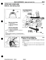 Предварительный просмотр 461 страницы Mitsubishi 3000GT 1994 Workshop Manual