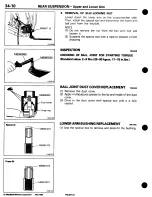 Предварительный просмотр 462 страницы Mitsubishi 3000GT 1994 Workshop Manual