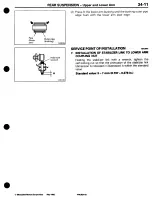 Предварительный просмотр 463 страницы Mitsubishi 3000GT 1994 Workshop Manual