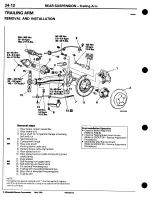 Предварительный просмотр 464 страницы Mitsubishi 3000GT 1994 Workshop Manual