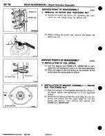 Предварительный просмотр 468 страницы Mitsubishi 3000GT 1994 Workshop Manual