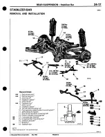 Предварительный просмотр 469 страницы Mitsubishi 3000GT 1994 Workshop Manual