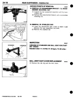 Предварительный просмотр 470 страницы Mitsubishi 3000GT 1994 Workshop Manual