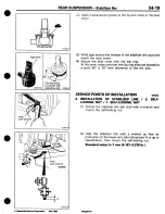 Предварительный просмотр 471 страницы Mitsubishi 3000GT 1994 Workshop Manual