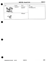 Предварительный просмотр 479 страницы Mitsubishi 3000GT 1994 Workshop Manual