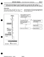 Предварительный просмотр 495 страницы Mitsubishi 3000GT 1994 Workshop Manual