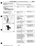 Предварительный просмотр 497 страницы Mitsubishi 3000GT 1994 Workshop Manual