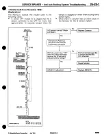 Предварительный просмотр 499 страницы Mitsubishi 3000GT 1994 Workshop Manual