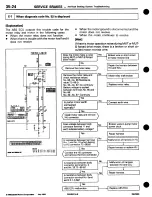 Предварительный просмотр 504 страницы Mitsubishi 3000GT 1994 Workshop Manual