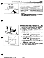 Предварительный просмотр 507 страницы Mitsubishi 3000GT 1994 Workshop Manual