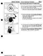 Предварительный просмотр 511 страницы Mitsubishi 3000GT 1994 Workshop Manual