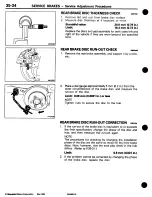 Предварительный просмотр 514 страницы Mitsubishi 3000GT 1994 Workshop Manual