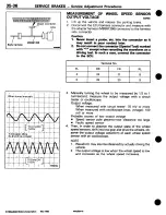 Предварительный просмотр 516 страницы Mitsubishi 3000GT 1994 Workshop Manual