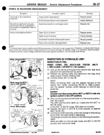 Предварительный просмотр 517 страницы Mitsubishi 3000GT 1994 Workshop Manual