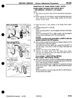 Предварительный просмотр 519 страницы Mitsubishi 3000GT 1994 Workshop Manual