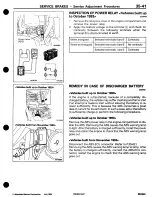 Предварительный просмотр 521 страницы Mitsubishi 3000GT 1994 Workshop Manual