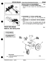 Предварительный просмотр 529 страницы Mitsubishi 3000GT 1994 Workshop Manual