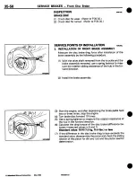 Предварительный просмотр 530 страницы Mitsubishi 3000GT 1994 Workshop Manual