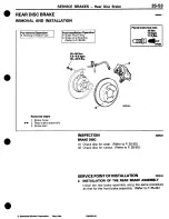 Предварительный просмотр 533 страницы Mitsubishi 3000GT 1994 Workshop Manual