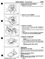 Предварительный просмотр 535 страницы Mitsubishi 3000GT 1994 Workshop Manual