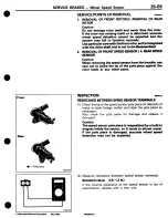 Предварительный просмотр 539 страницы Mitsubishi 3000GT 1994 Workshop Manual