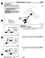 Предварительный просмотр 541 страницы Mitsubishi 3000GT 1994 Workshop Manual