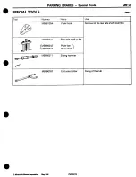 Предварительный просмотр 545 страницы Mitsubishi 3000GT 1994 Workshop Manual