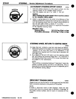 Предварительный просмотр 562 страницы Mitsubishi 3000GT 1994 Workshop Manual