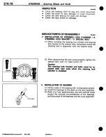 Предварительный просмотр 570 страницы Mitsubishi 3000GT 1994 Workshop Manual