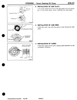 Предварительный просмотр 585 страницы Mitsubishi 3000GT 1994 Workshop Manual