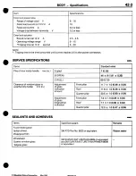 Предварительный просмотр 601 страницы Mitsubishi 3000GT 1994 Workshop Manual