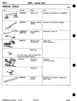 Предварительный просмотр 602 страницы Mitsubishi 3000GT 1994 Workshop Manual